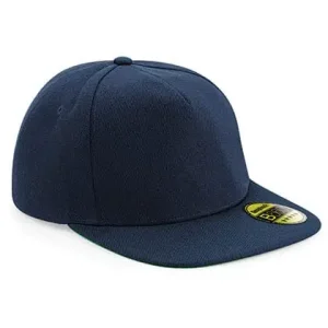 Pet met naam – 5-paneel snapback met flatcap